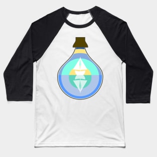 Ship in a glass bottle Baseball T-Shirt